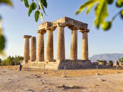 Ancient Corinth Temple