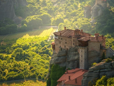 meteora panoramic view