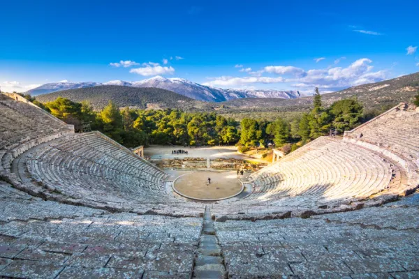 Ancient Greek Theatre in Epidaurus