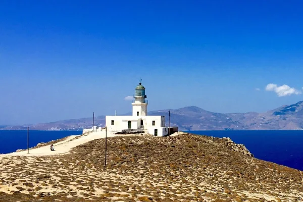 Armenistis Lighthouse in Mykonos