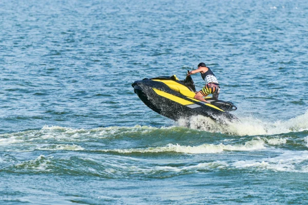 Man on a jet ski