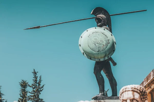 Statue of Leonidas at Thermopylae